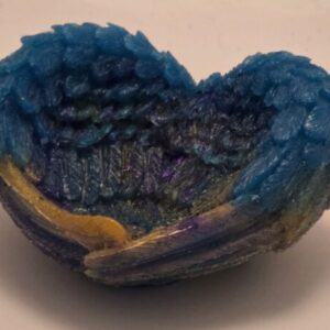 Heartfelt Teal and Gold Halo