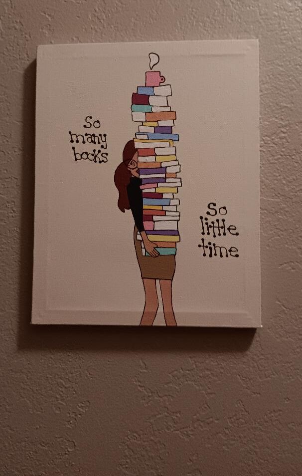 So many books... So little time! (redhead in skirt) So many books... So little time! (redhead in skirt)