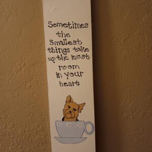 Sometimes the Smallest Things-Yorkie