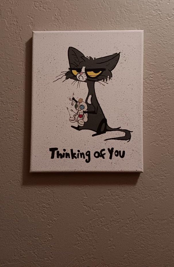 Beautiful thinking of you painting Thinking of you