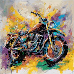 Watercolor bike
