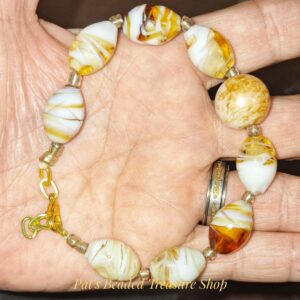 Unique Artisan Lampwork Bracelet