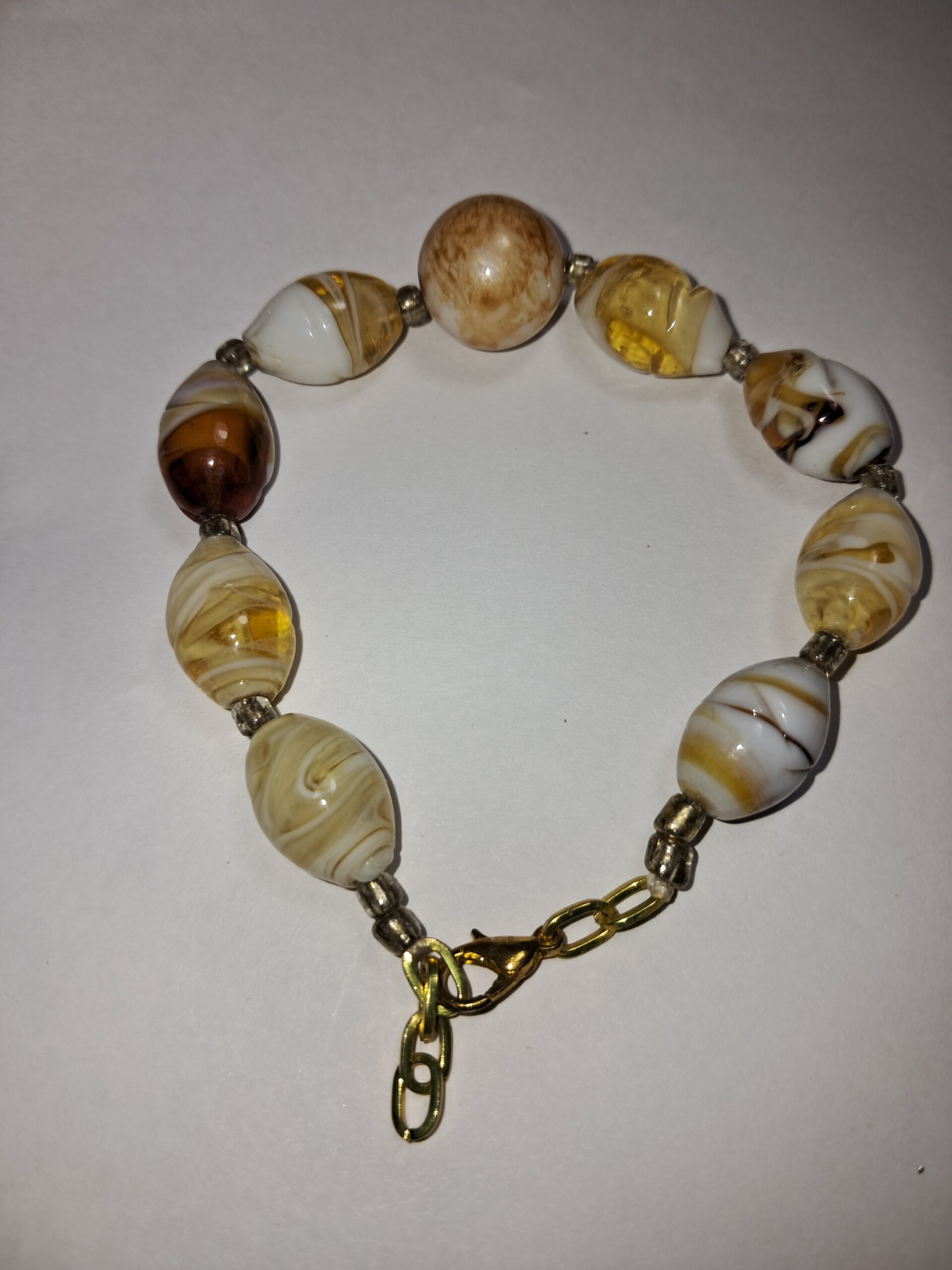 Unique artisan lampwork bracelet Unique artisan lampwork bracelet - image 2