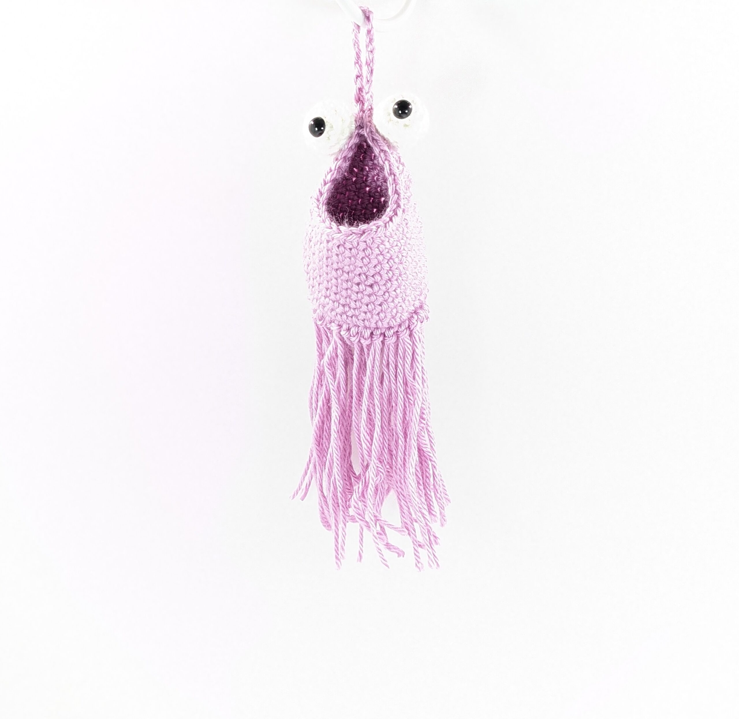 Mini yip rose monster hanging pouch Mini yip rose monster hanging pouch