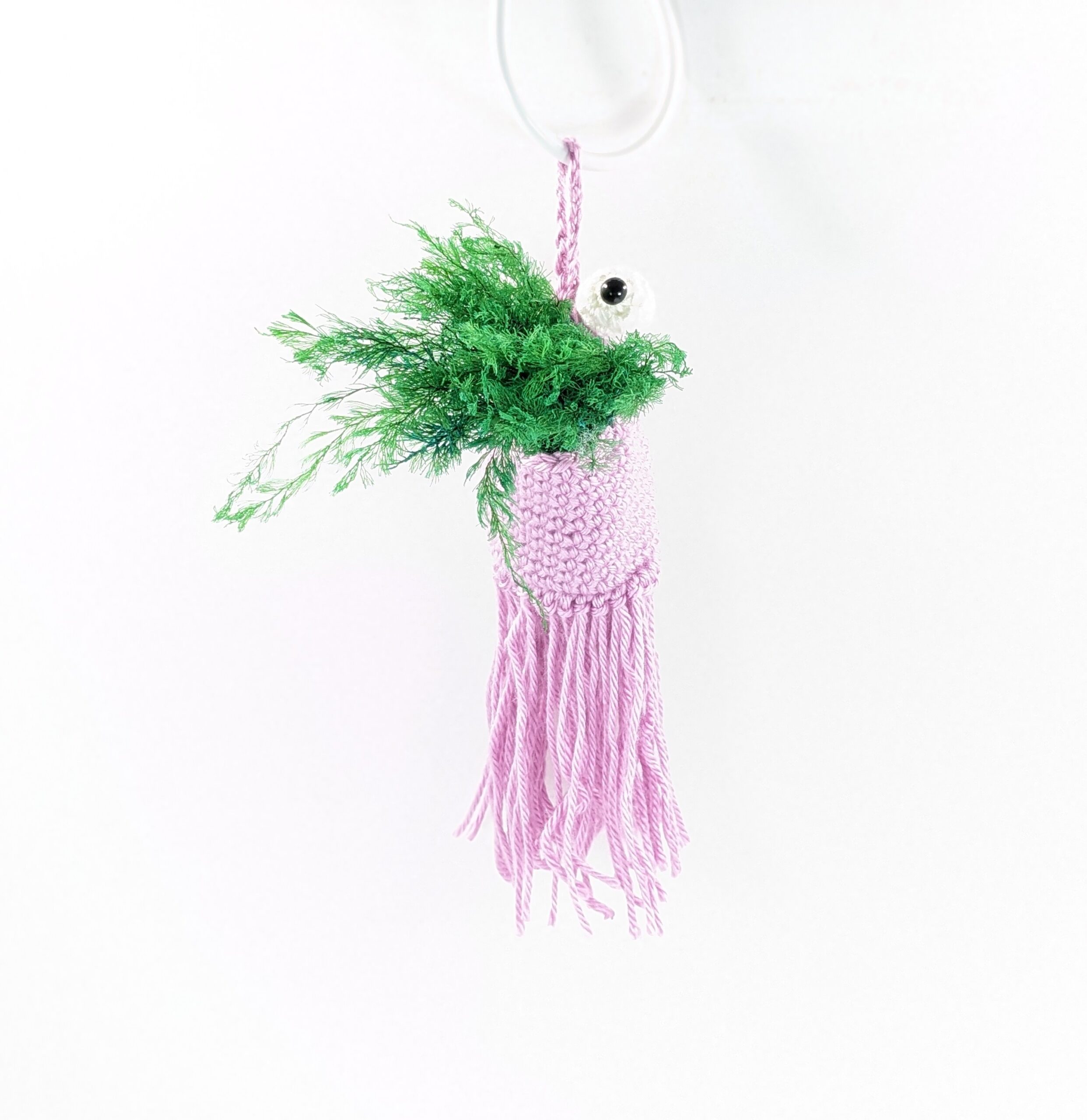 Mini yip rose monster hanging pouch Mini yip rose monster hanging pouch