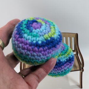 Hacky Sack Berry Blue Bean Bag Ball
