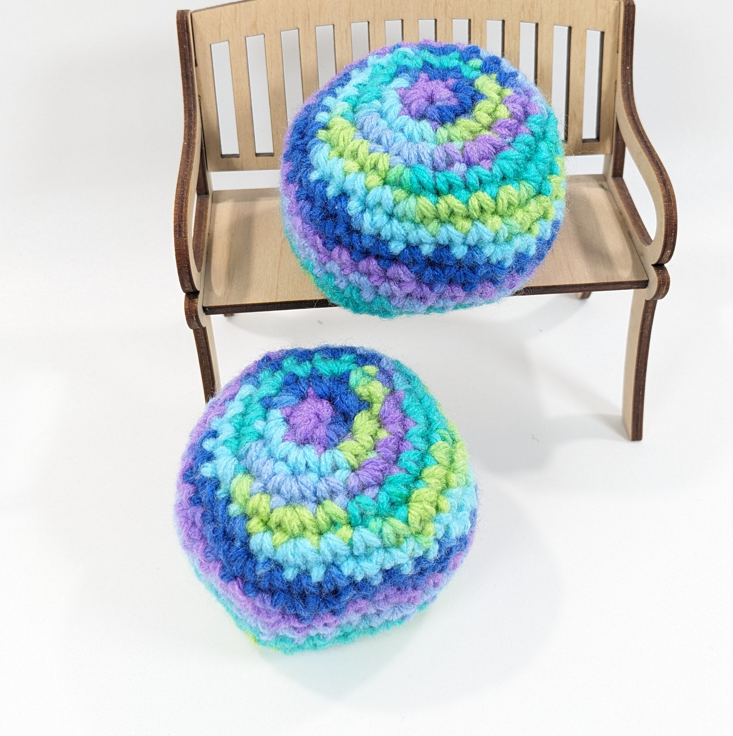 Hacky sack berry blue bean bag ball Hacky sack berry blue bean bag ball