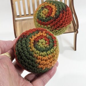 Hacky Sack Autumn Crochet Bean Bag Ball