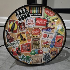 Vintage Soda Themed Serving Tray