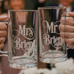 Personalized Mr and Mrs Mug