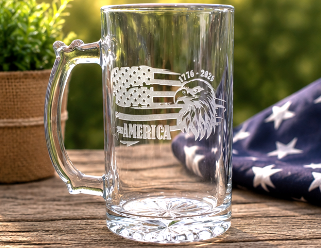 America 250th anniversary mug – engraved eagle 1776–2026 America 250th anniversary mug – engraved eagle 1776–2026
