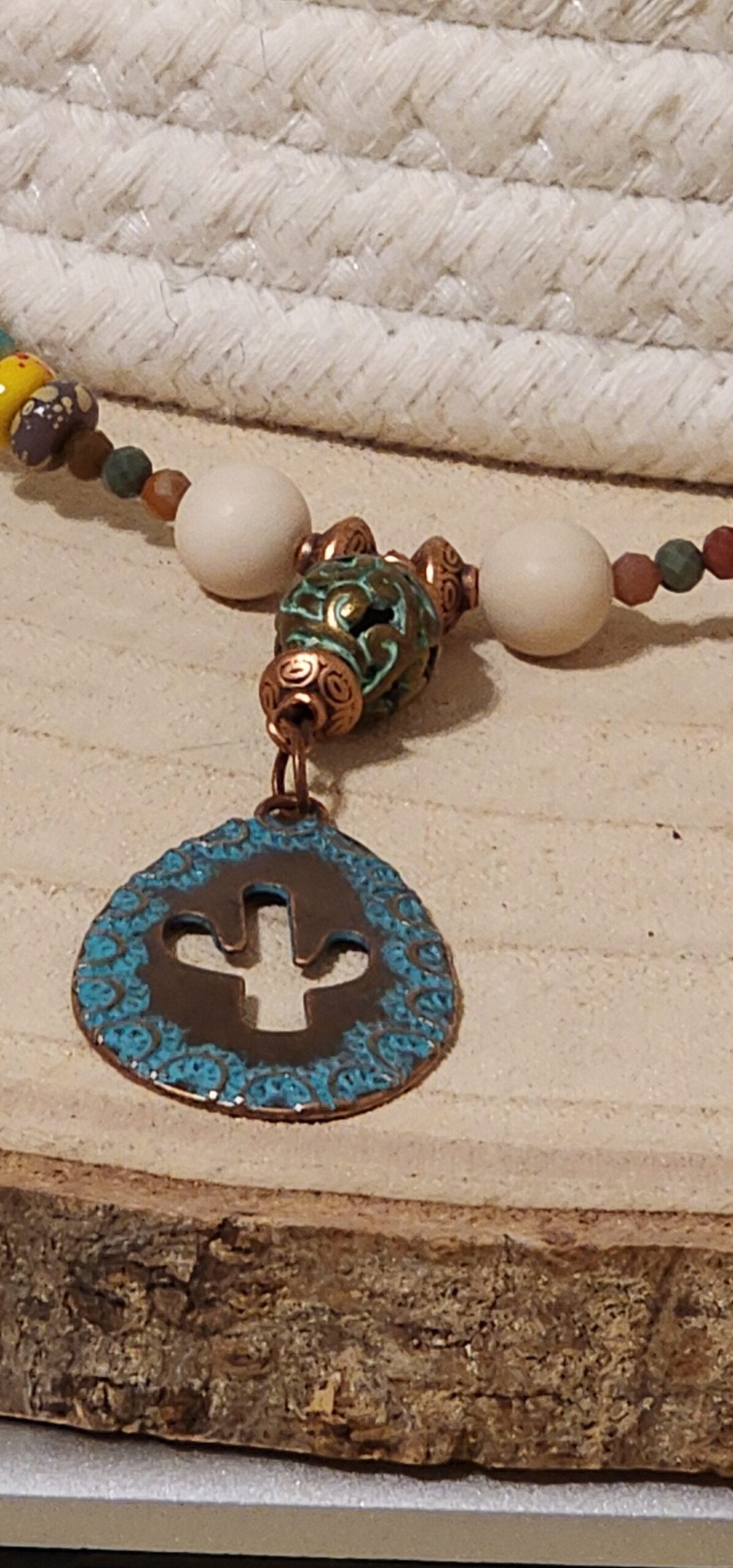Spirit of the southwest necklace- nature-inspired multi color beaded statement jewelry Spirit of the southwest necklace- nature-inspired multi color beaded statement jewelry - image 2