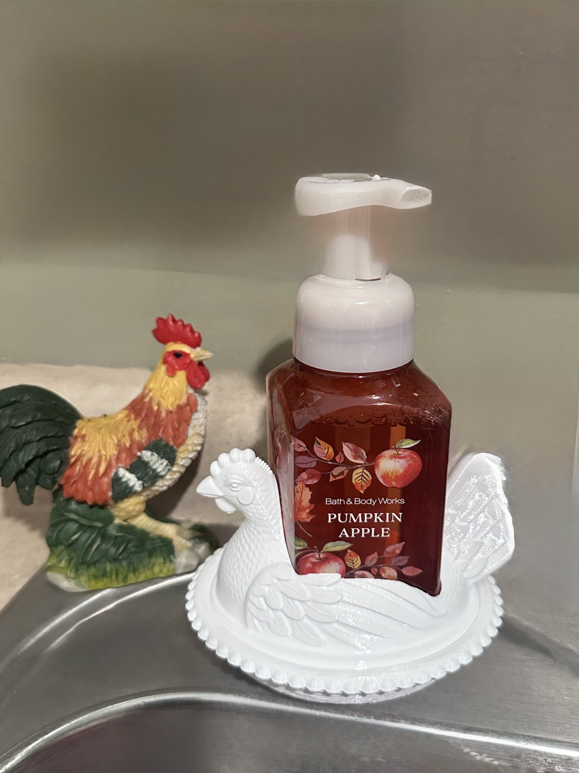 Beautiful 3d printed bath and body soap holder Beautiful 3d printed bath and body soap holder