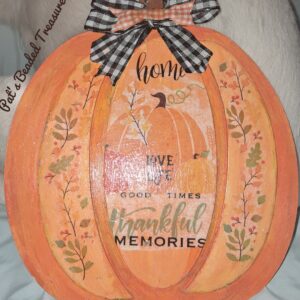 Fall Pumpkin Home Decor
