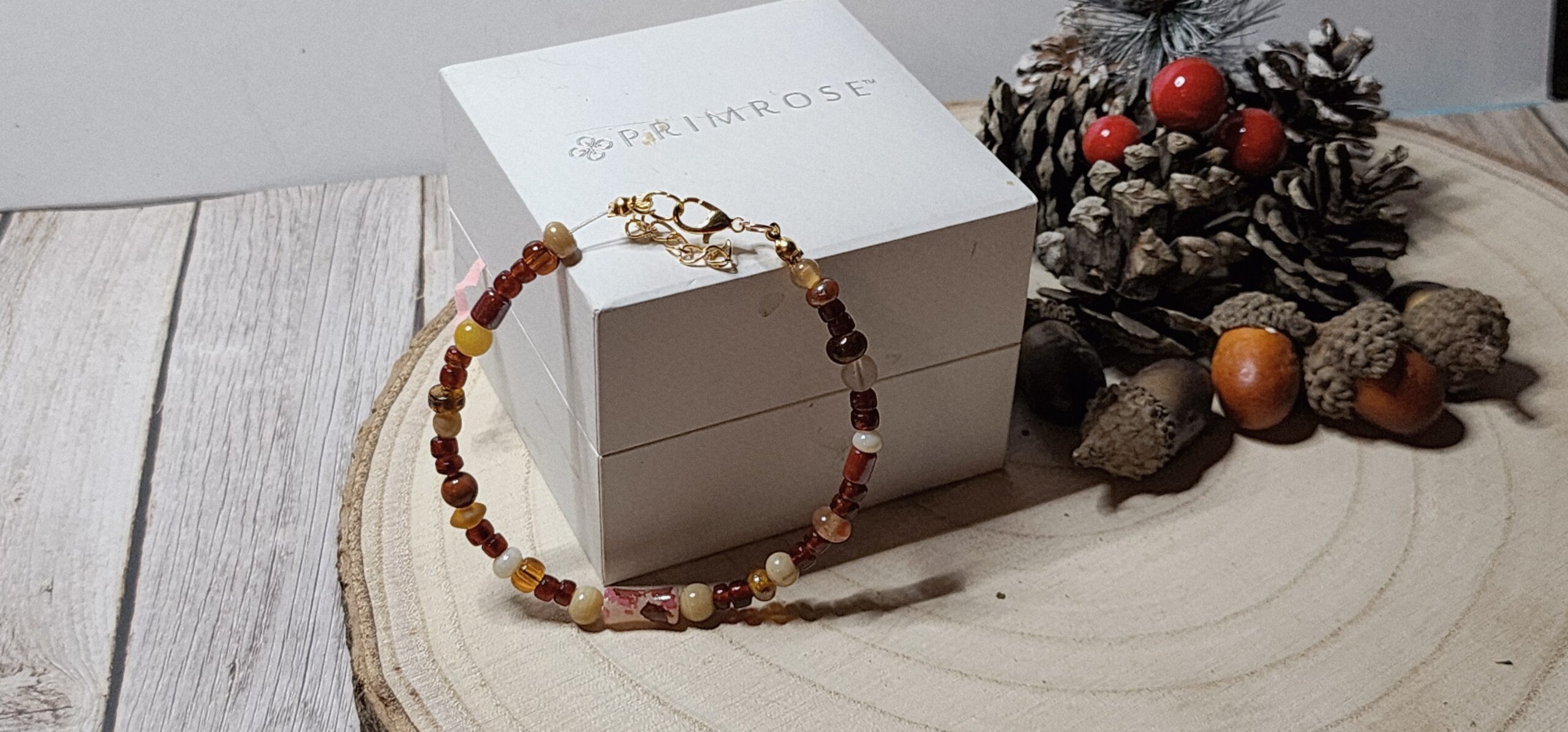 Handcrafted autumn gemstone beaded bracelet -nature inspired jewelry-earth-tone bracelet Handcrafted autumn gemstone beaded bracelet -nature inspired jewelry-earth-tone bracelet