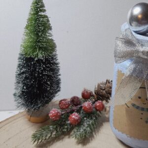 Rustic Holiday Jars – Handcrafted Christmas Charm