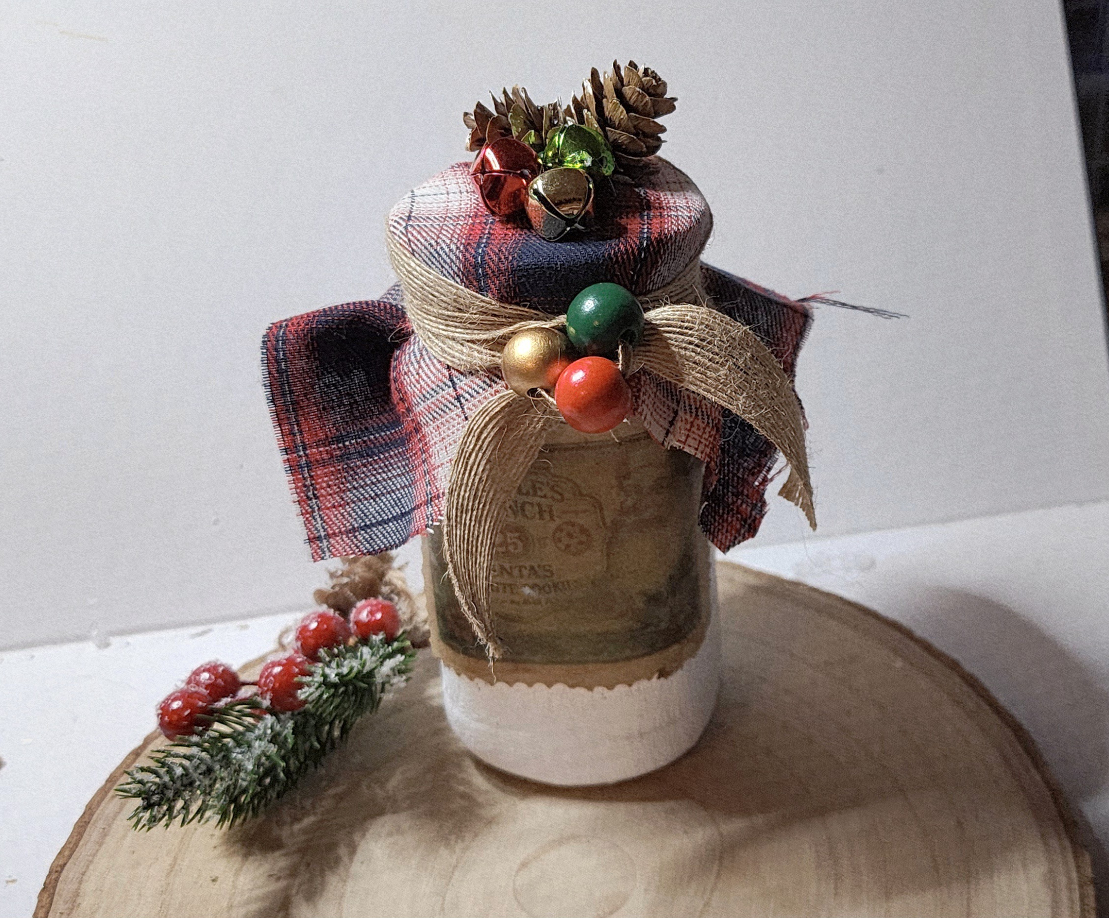 Rustic holiday jars – handcrafted christmas charm Rustic holiday jars – handcrafted christmas charm