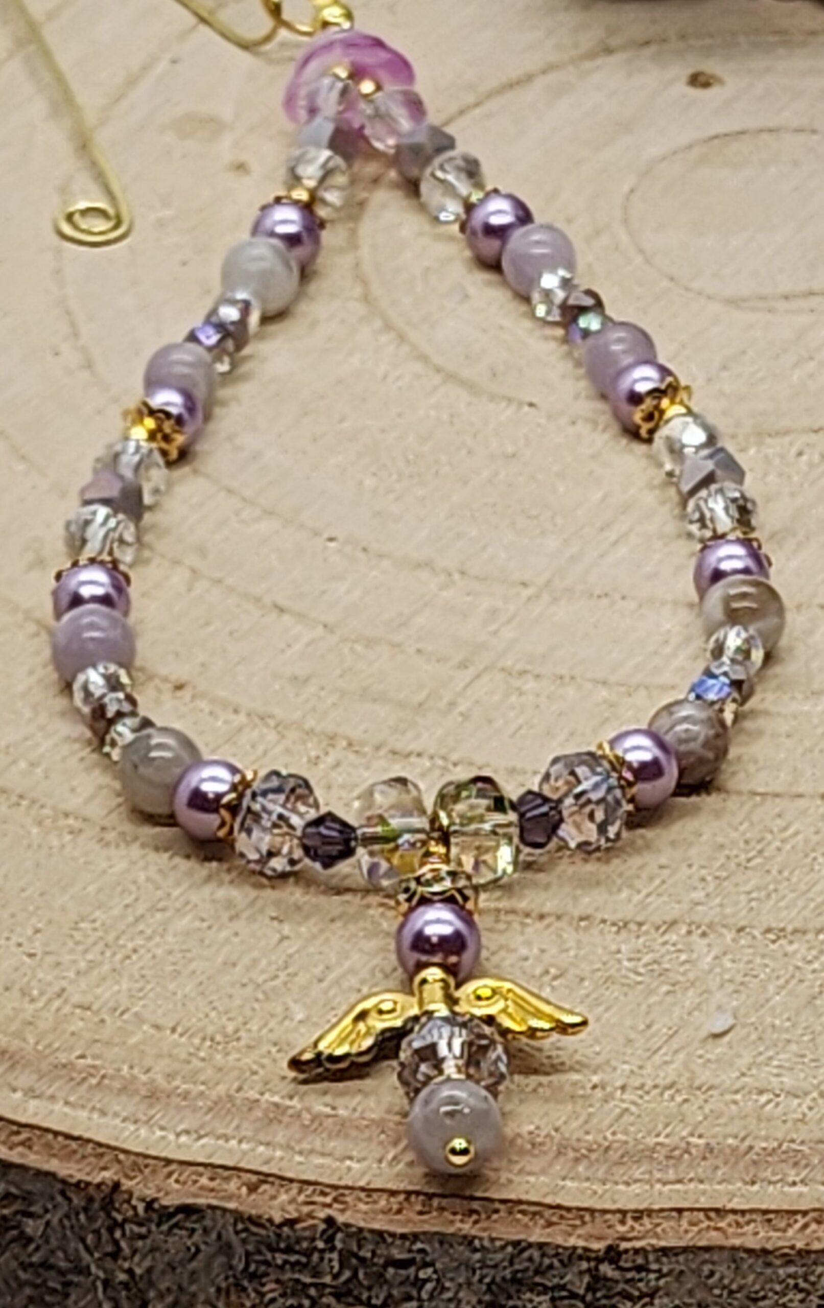 🪽✨ angel crystal ornament collection – handmade sparkle & spirit 🪽✨ angel crystal ornament collection – handmade sparkle & spirit - image 4