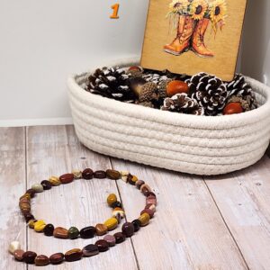 Mookaite Polished Pebble Bead Strands-Jewelry Making Supplies-4 Strands Available