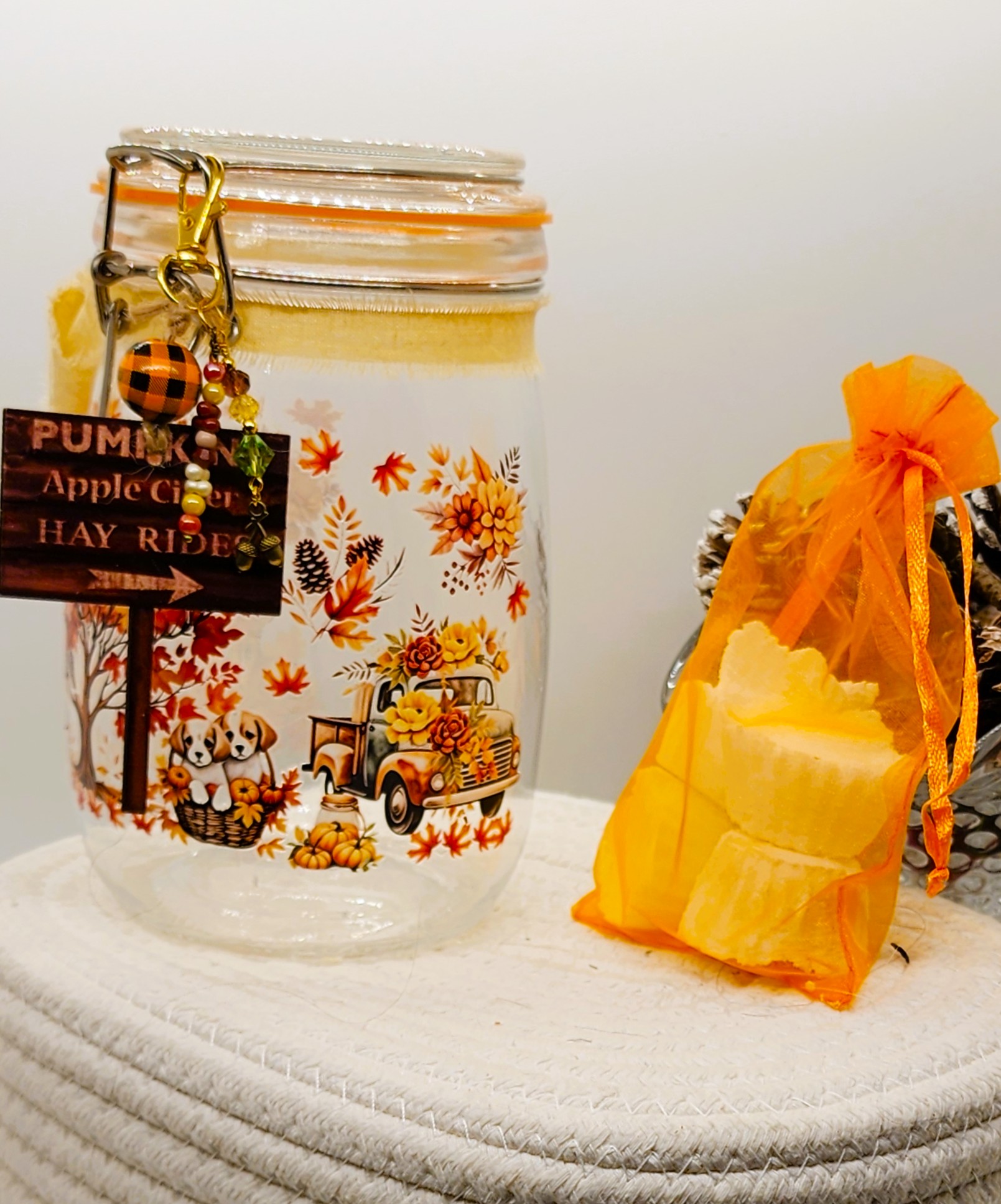 Pumpkin patch fall jar • funny autumn decor • farmhouse pumpkin gift • rustic fall kitchen accent • handmade seasonal jar Pumpkin patch fall jar • funny autumn decor • farmhouse pumpkin gift • rustic fall kitchen accent • handmade seasonal jar - image 6