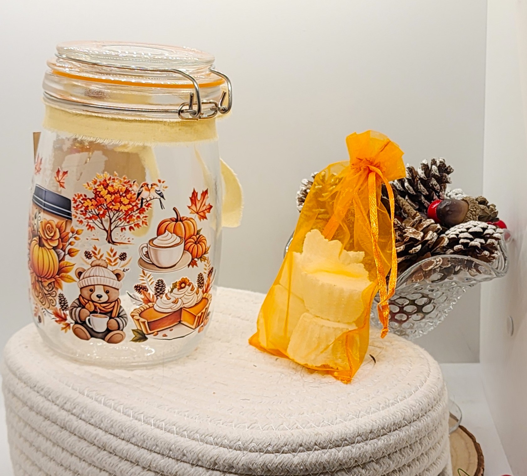 Pumpkin patch fall jar • funny autumn decor • farmhouse pumpkin gift • rustic fall kitchen accent • handmade seasonal jar Pumpkin patch fall jar • funny autumn decor • farmhouse pumpkin gift • rustic fall kitchen accent • handmade seasonal jar - image 4