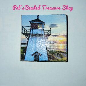 Handmade Lighthouse Magnet