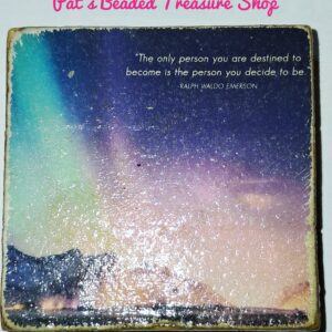Inspirational Quote Fridge Magnet