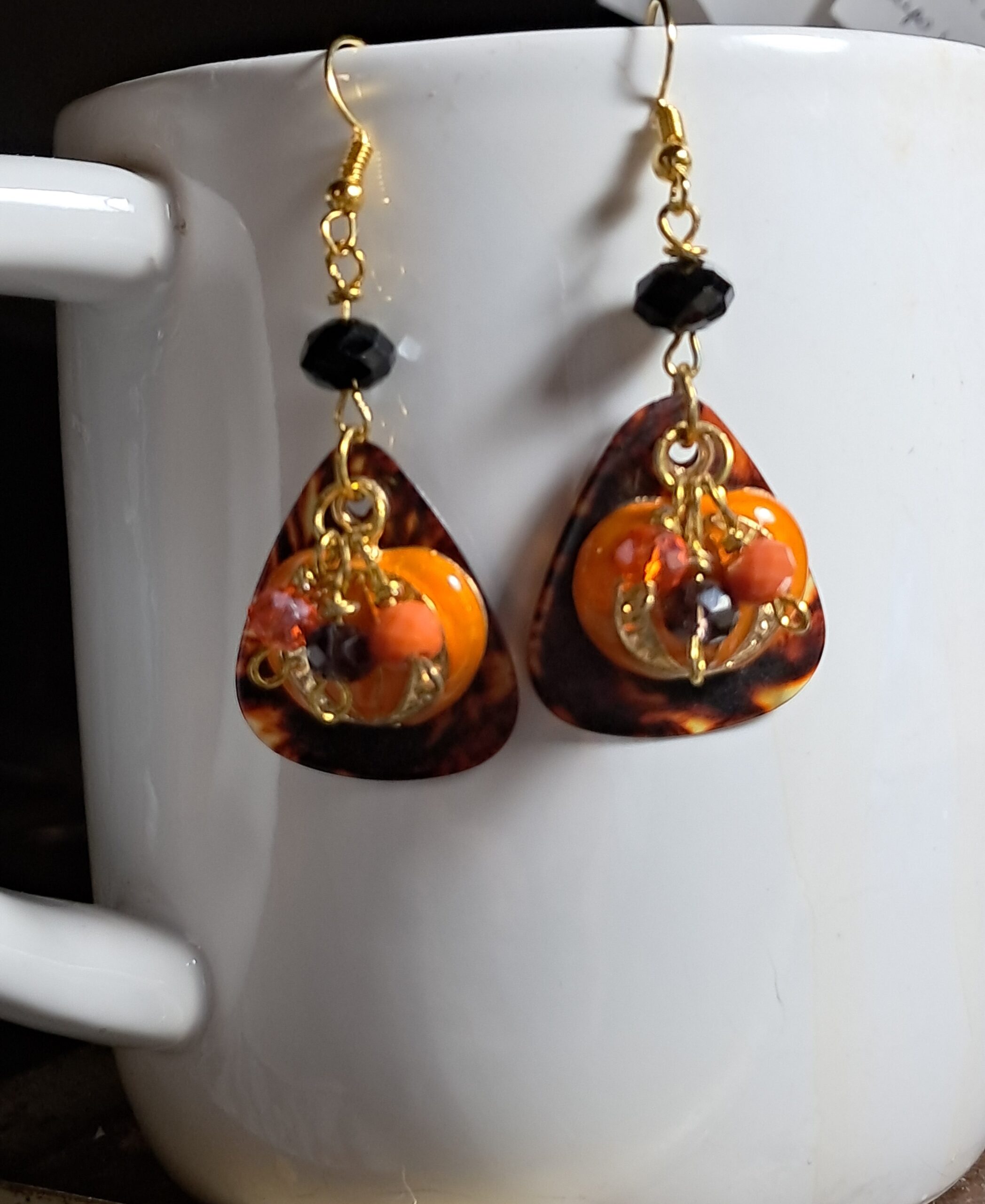 Guitar pick earrings music lover gift Guitar pick earrings music lover gift - image 2