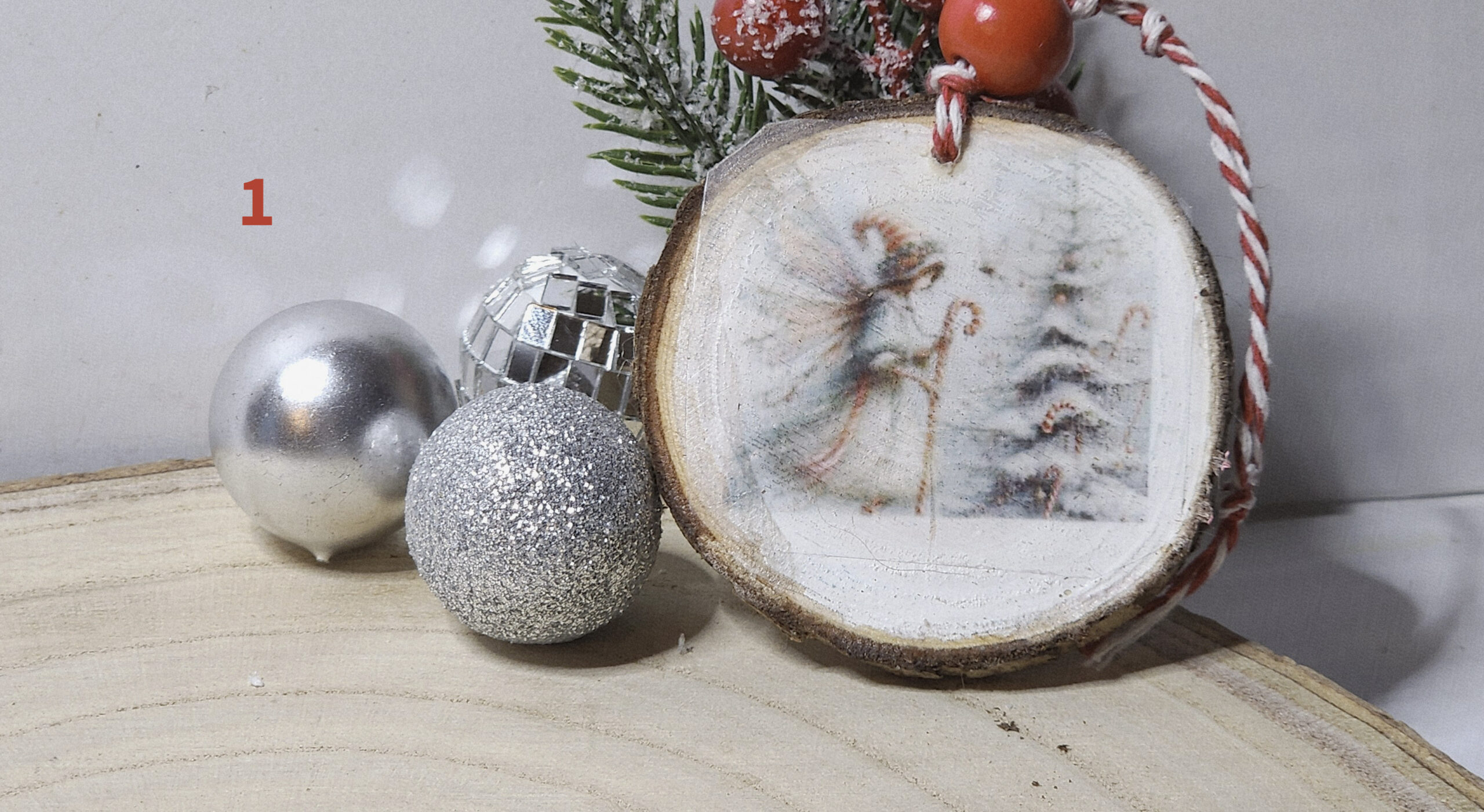 Vintage christmas candy cane fairy wood slice ornaments – handcrafted rustic holiday keepsakes Vintage christmas candy cane fairy wood slice ornaments – handcrafted rustic holiday keepsakes