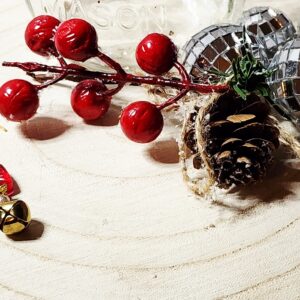 Holiday cheer earrings – red gift box & jingle bell dangle