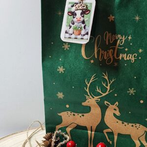 Wooden vintage gift tags-
