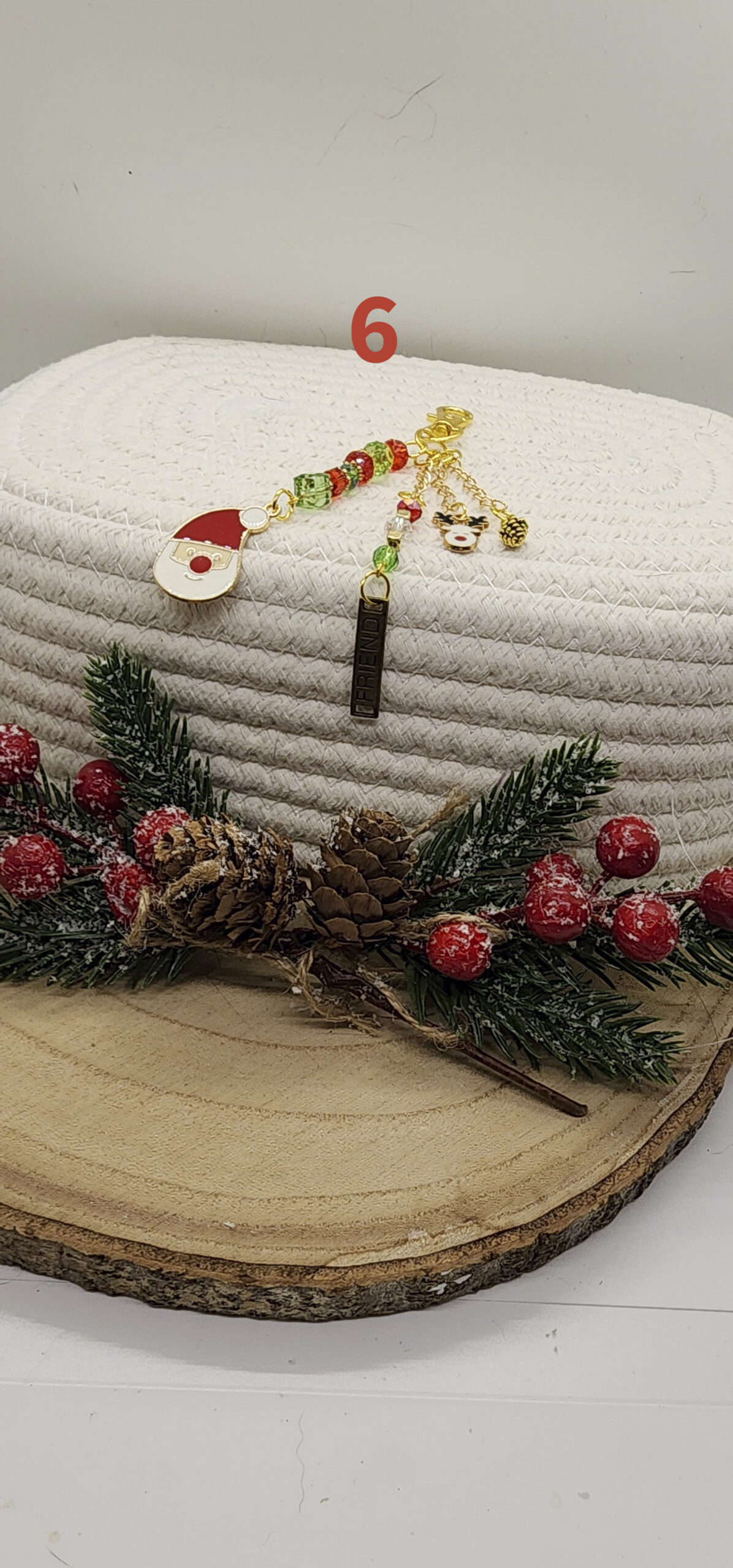 ๐ christmas bag charms โ handmade holiday beaded purse charms | festive santa, snowman & snowflake accessories ๐ christmas bag charms โ handmade holiday beaded purse charms | festive santa, snowman & snowflake accessories - image 8