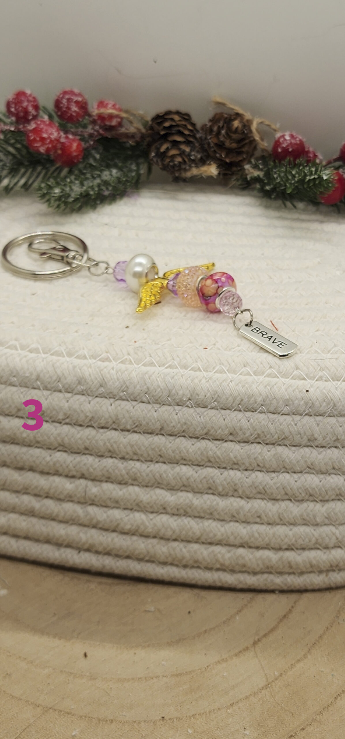 ๐ handmade beaded angel keychains & bag charms | inspirational guardian angel gifts | purse charms ๐ handmade beaded angel keychains & bag charms | inspirational guardian angel gifts | purse charms - image 4