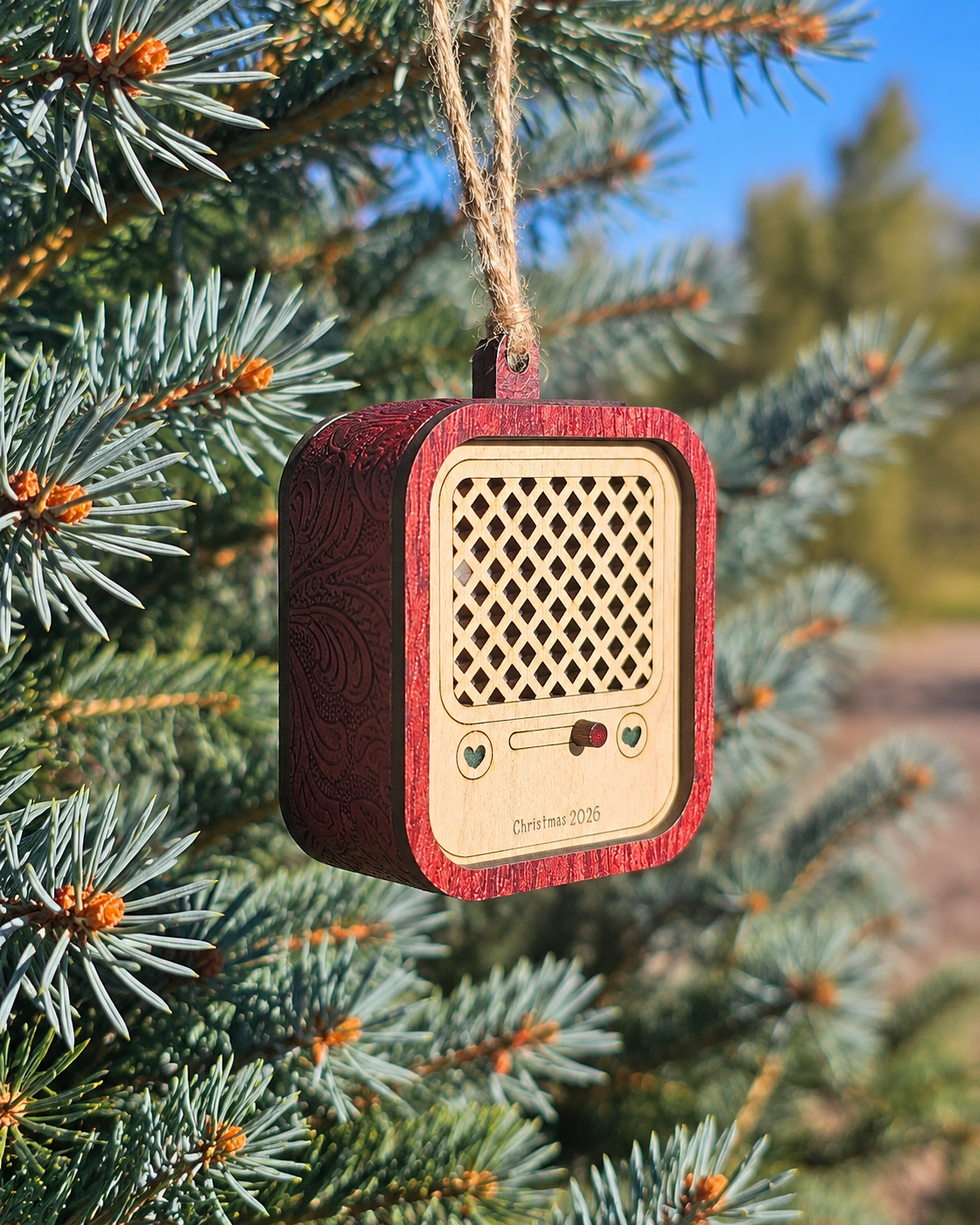 Personalized voice recording ornament – 60 second recordable keepsake Personalized voice recording ornament – 60 second recordable keepsake - image 3