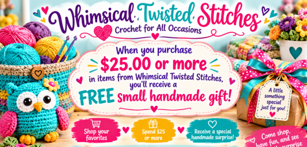 Whimsical Twisted Stitches