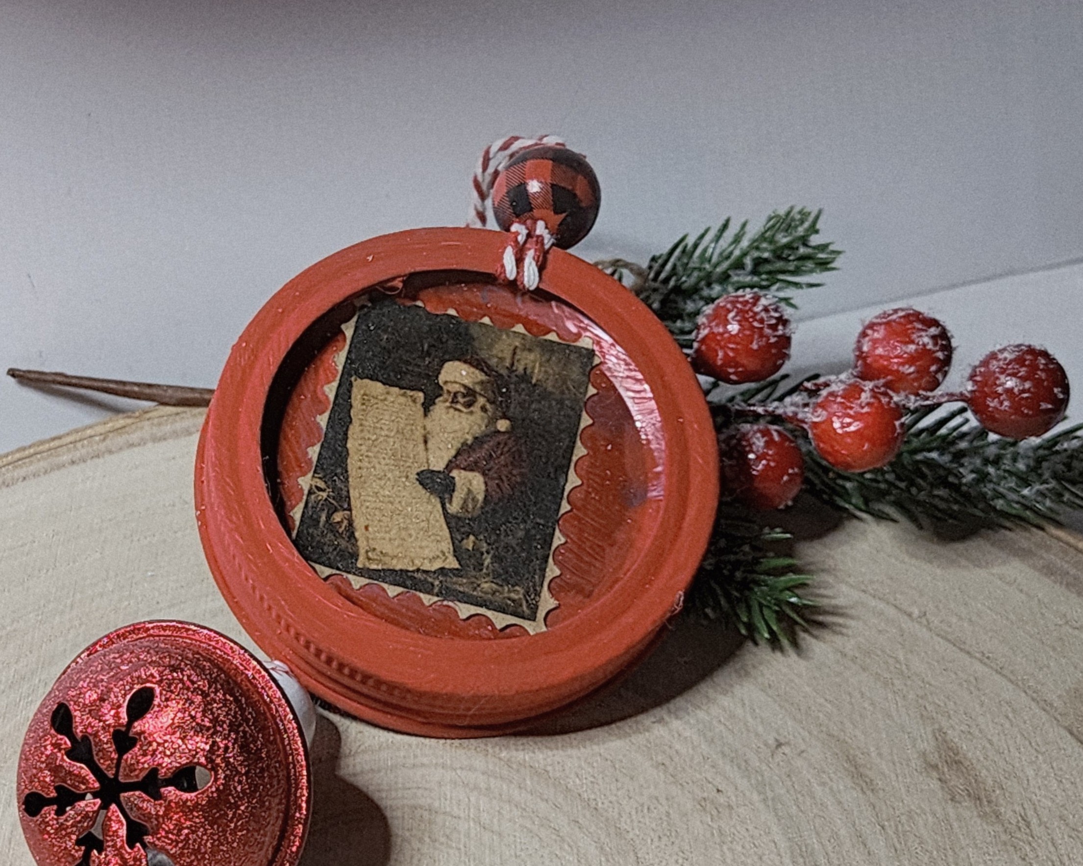 Handmade mason jar lid christmas ornaments ๐
| rustic farmhouse christmas tree decorations | vintage holiday ornaments โจ short description Handmade mason jar lid christmas ornaments ๐
| rustic farmhouse christmas tree decorations | vintage holiday ornaments