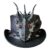 Dragon Of Darkness Leather Top Hat
