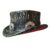 Slash Tribute Leather Short Top Hat