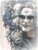 The Crow Blue Rose Cross Stitch Pattern by A Cross Stitch Pattern